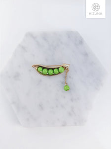 Japanese Edamame Brooch