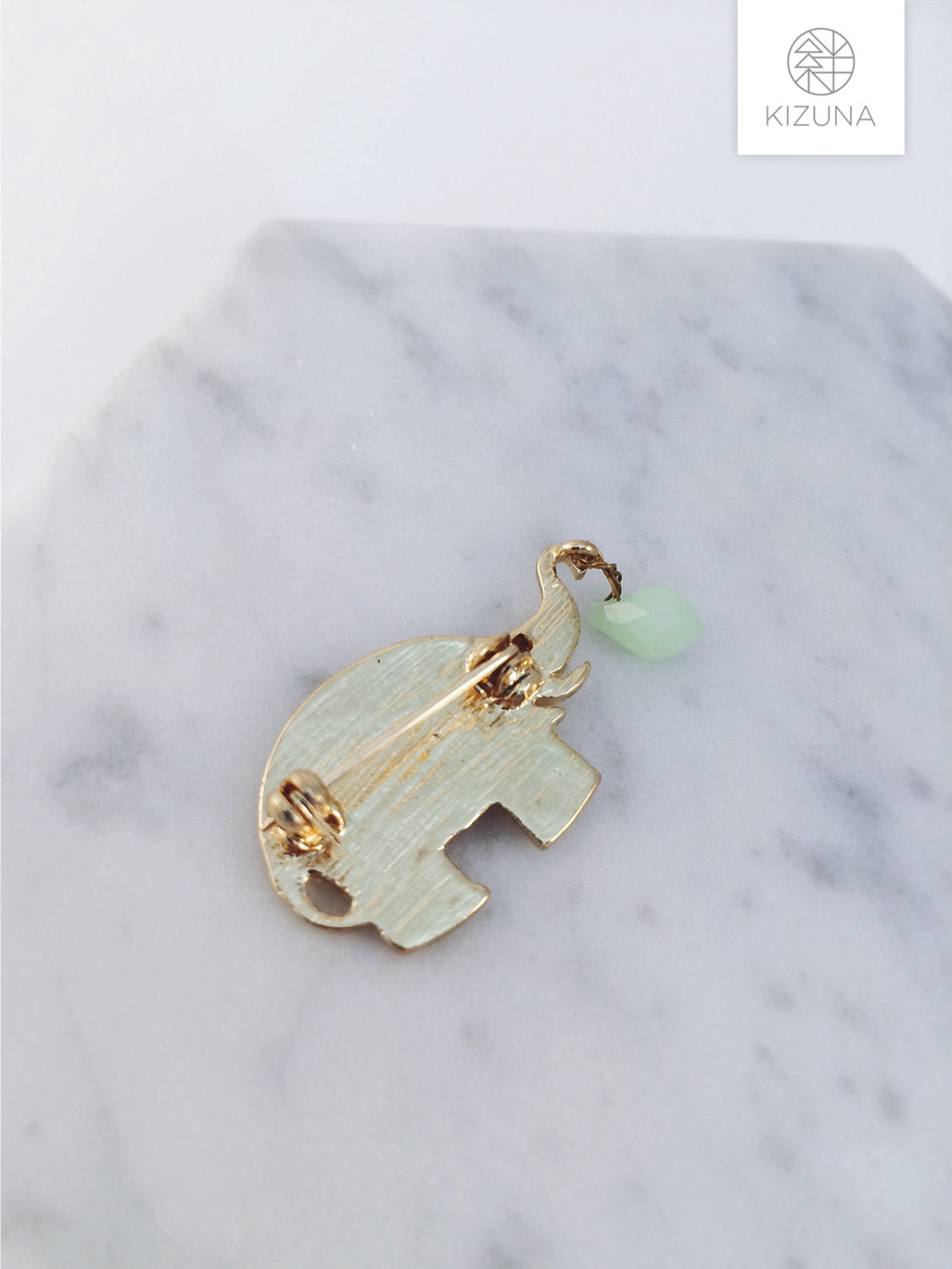 Carefree Little Elephant Pin