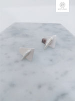 Load image into Gallery viewer, Paper Airplane Earrings (3 Colors)
