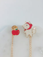 Load image into Gallery viewer, Little Red Riding Hood Collar Pin
