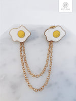 Load image into Gallery viewer, Egg-cellent Egg Collar Pin
