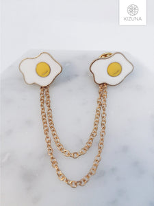 Egg-cellent Egg Collar Pin