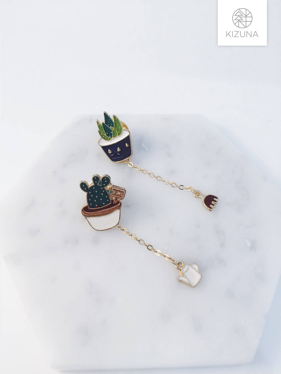 Succulent & Cactus Pin