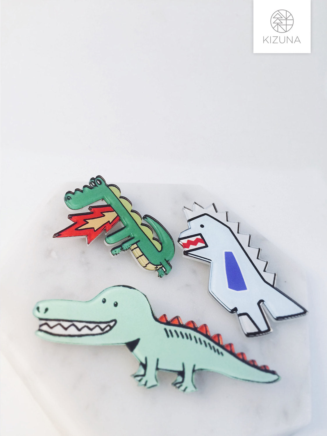 Dinosaur Series Pin (3 styles)