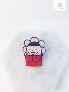 Cute flower Pin