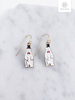 Load image into Gallery viewer, Gentleman Polar &amp; Teddy Bear Earrings (2 Styles)
