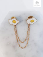 Load image into Gallery viewer, Egg-cellent Egg Collar Pin
