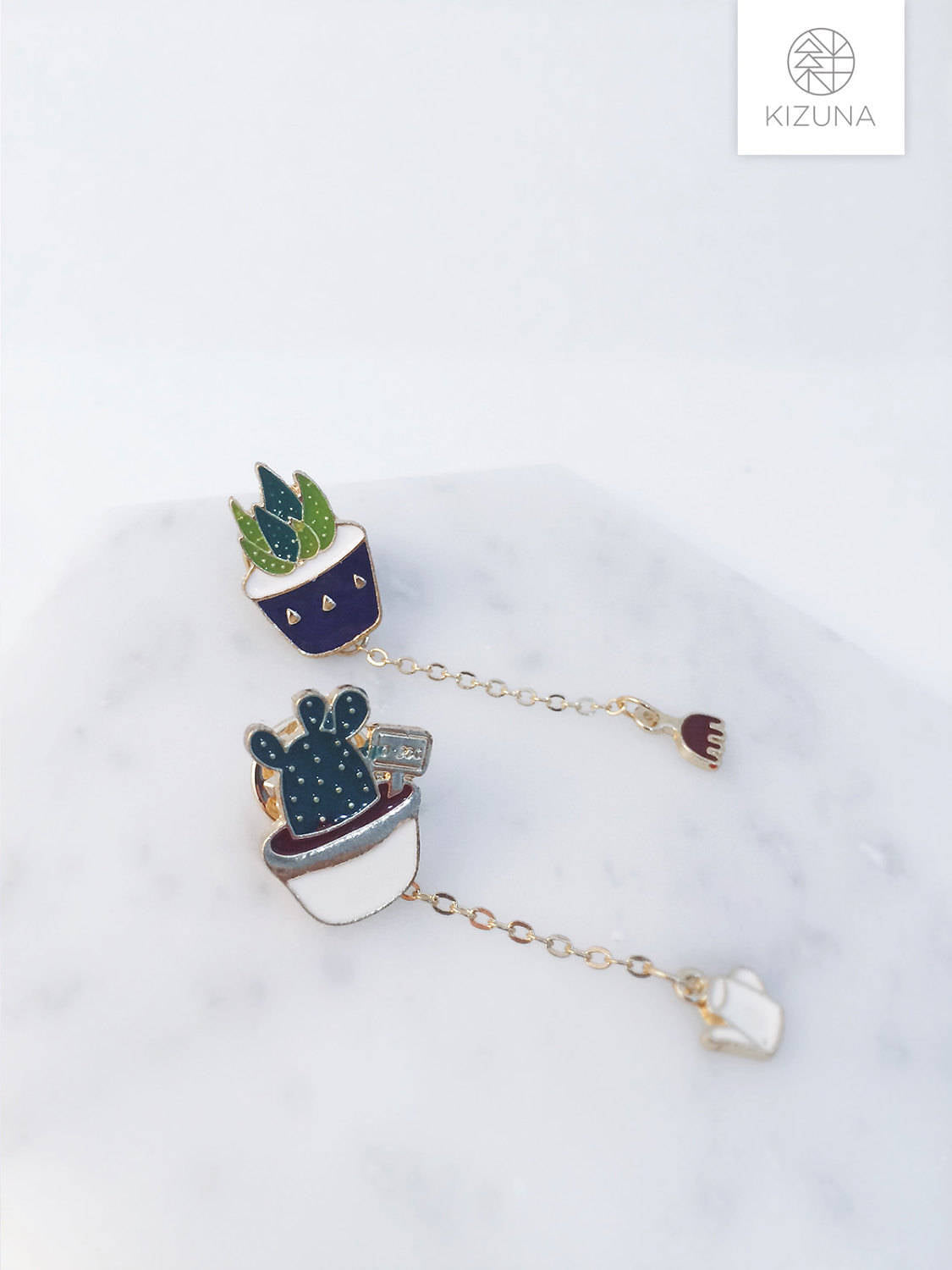 Succulent & Cactus Pin