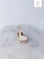 Load image into Gallery viewer, Llama Alpaca Enamel Pin
