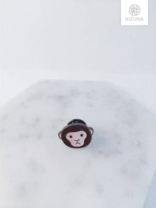 Innocent Monkey Enamel Pin