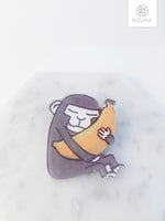 Load image into Gallery viewer, Monkey &amp; Banana Acrylic Pin
