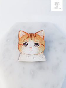 Cute Fluffy Kitten Pins (2 styles)