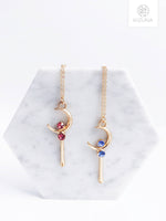 Load image into Gallery viewer, Sailor Moon Crystal Moon Necklace (2 Colors)
