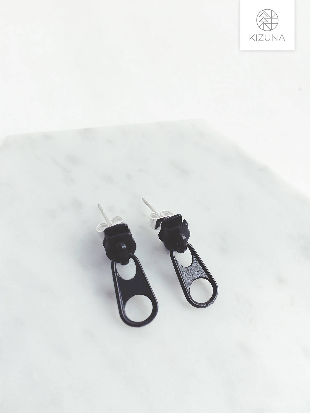 Zipper Earrings (3 Colors)