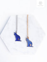 Load image into Gallery viewer, Galaxy Cat Necklace (2 Colors)
