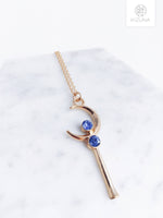 Load image into Gallery viewer, Sailor Moon Crystal Moon Necklace (2 Colors)
