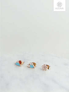 Japanese Mt. Fuji Earring Set (2 Colors)