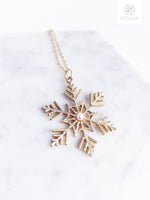 Load image into Gallery viewer, Snowflake Necklace (Christmas Exclusive )
