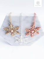 Load image into Gallery viewer, Snowflake Necklace (Christmas Exclusive )
