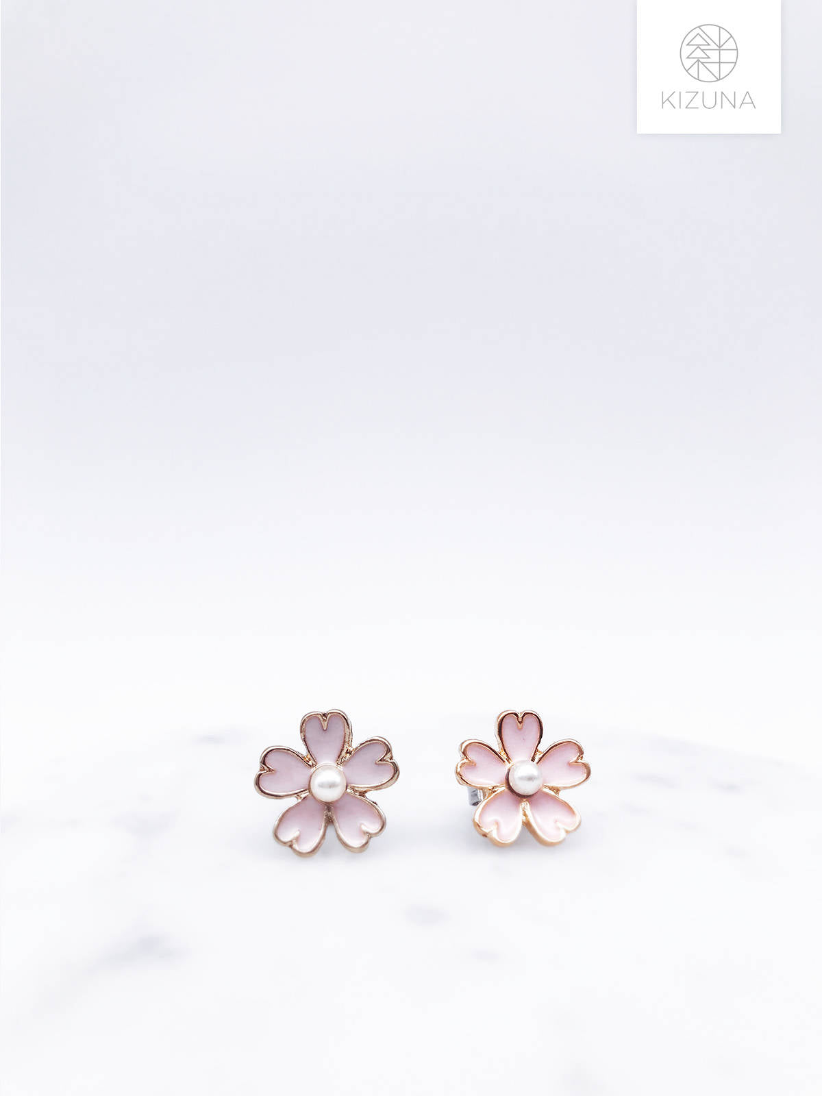 Japanese Sakura Cherry Blossom Earrings