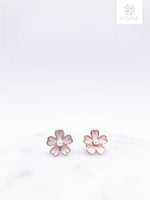 Load image into Gallery viewer, Japanese Sakura Cherry Blossom Earrings
