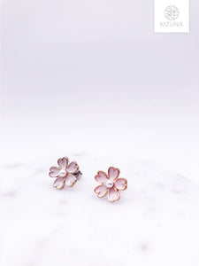 Japanese Sakura Cherry Blossom Earrings