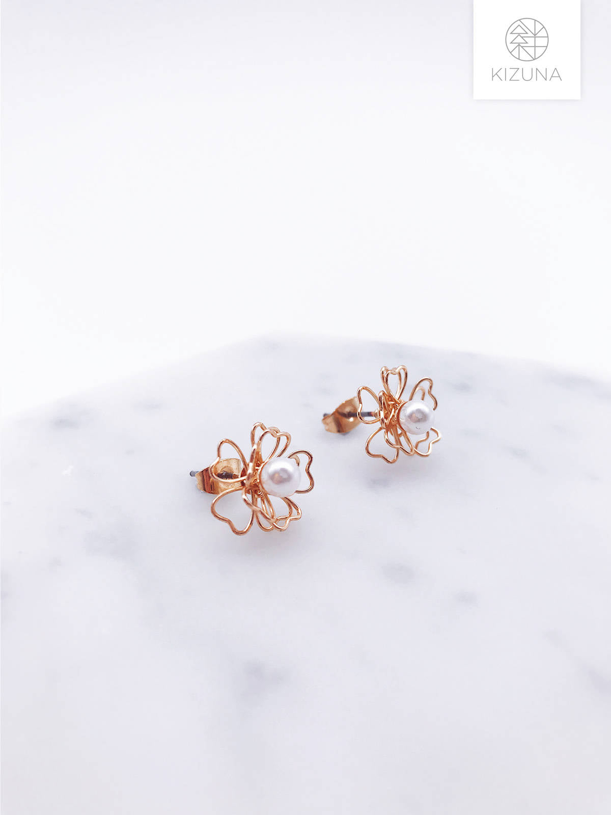 Wired Flower Earrings