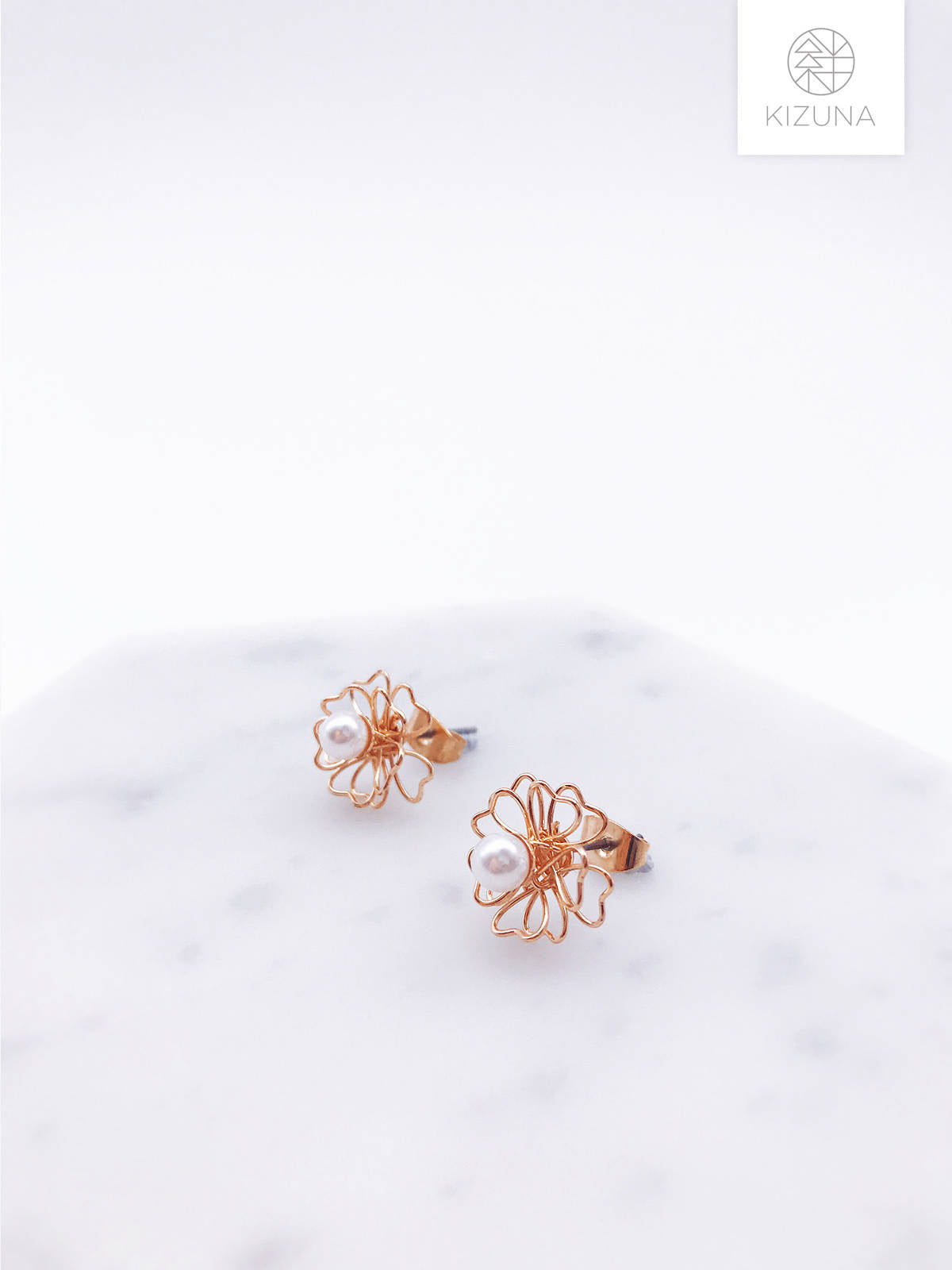 Wired Flower Earrings