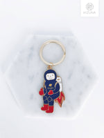 Load image into Gallery viewer, Astronaut Charm Keychain
