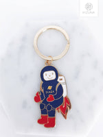 Load image into Gallery viewer, Astronaut Charm Keychain
