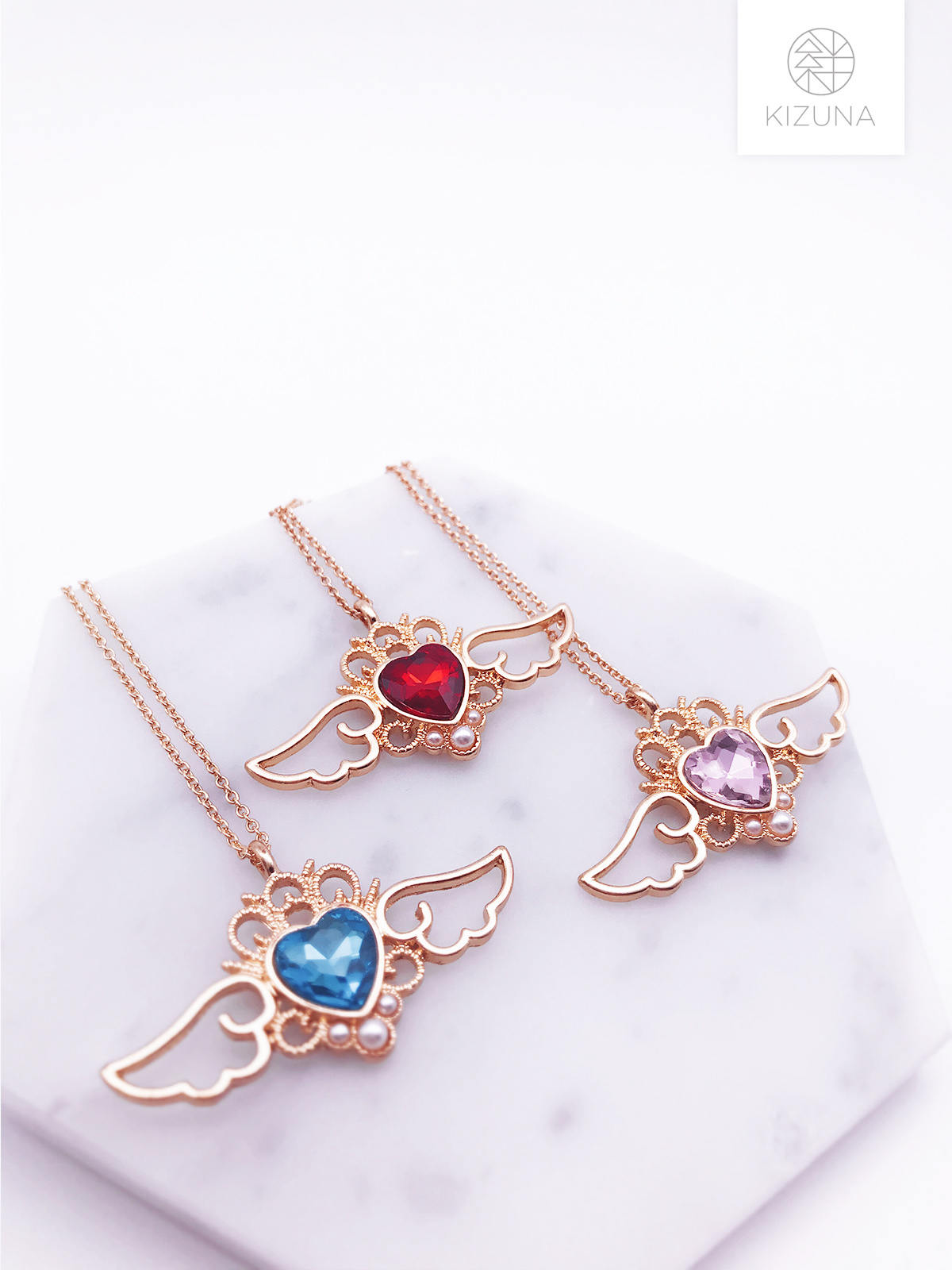 Sailor Moon Angel Wings Necklace (3 Colors)