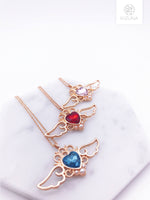 Load image into Gallery viewer, Sailor Moon Angel Wings Necklace (3 Colors)
