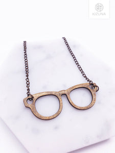 Vintage Glasses Necklace (3 Colors)