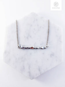 Minimalist Rustic Bar Necklace