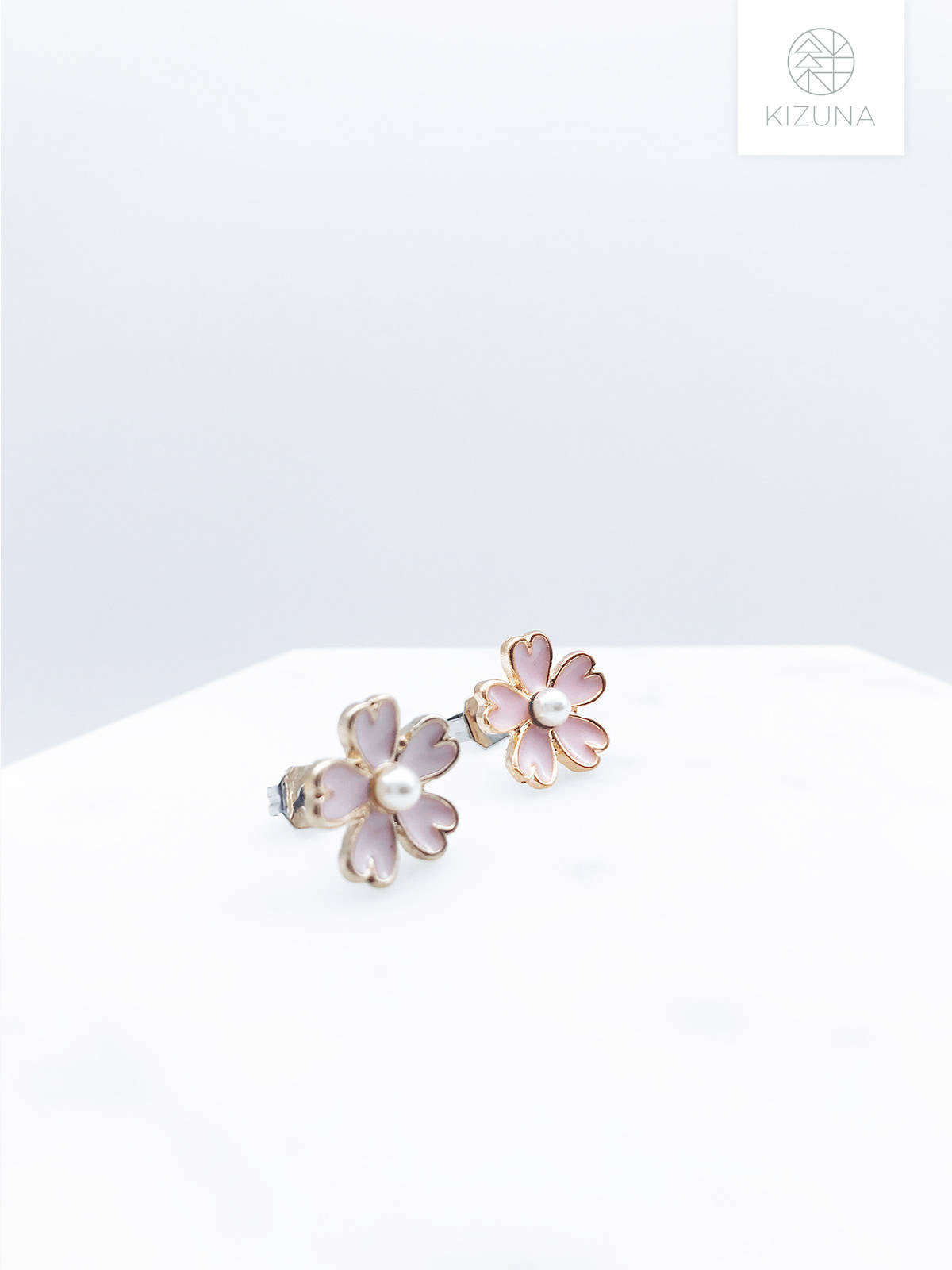 Japanese Sakura Cherry Blossom Earrings