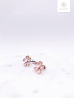 Load image into Gallery viewer, Japanese Sakura Cherry Blossom Earrings
