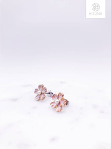 Japanese Sakura Cherry Blossom Earrings