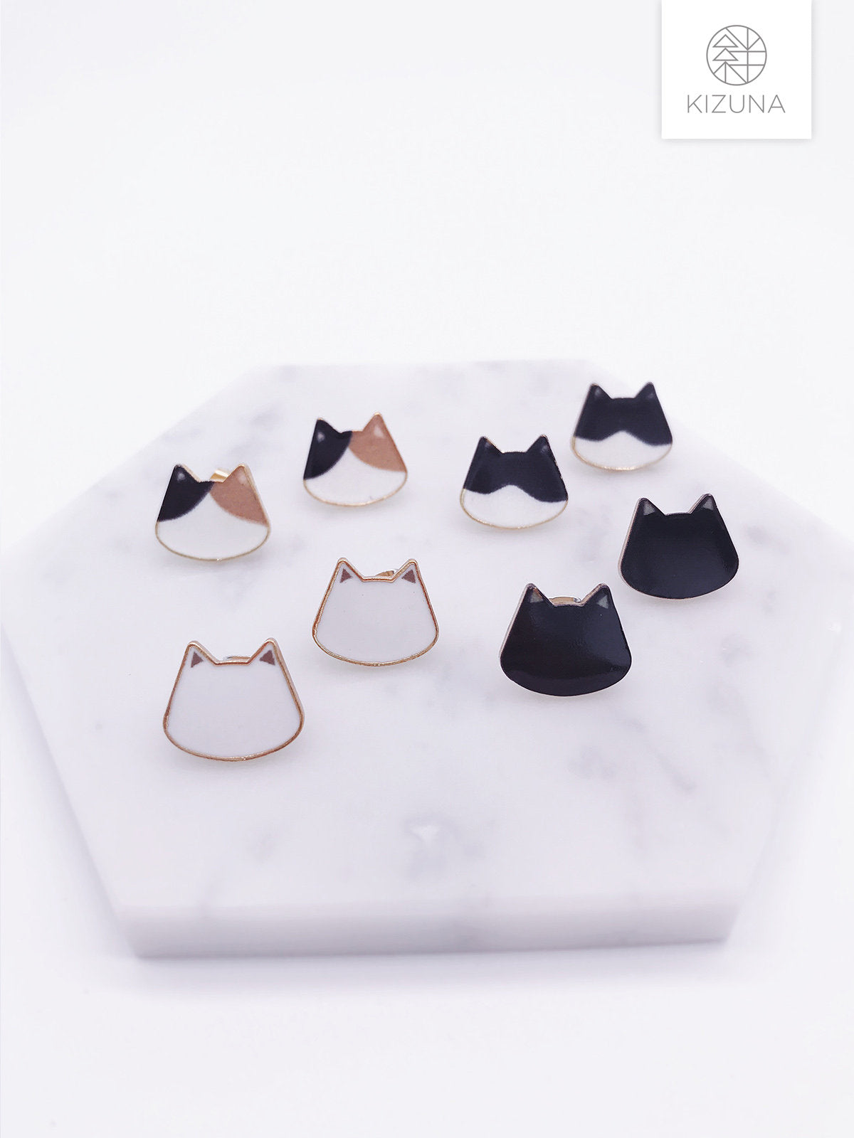 Cat Stud Earrings for Cat lovers (4 styles)