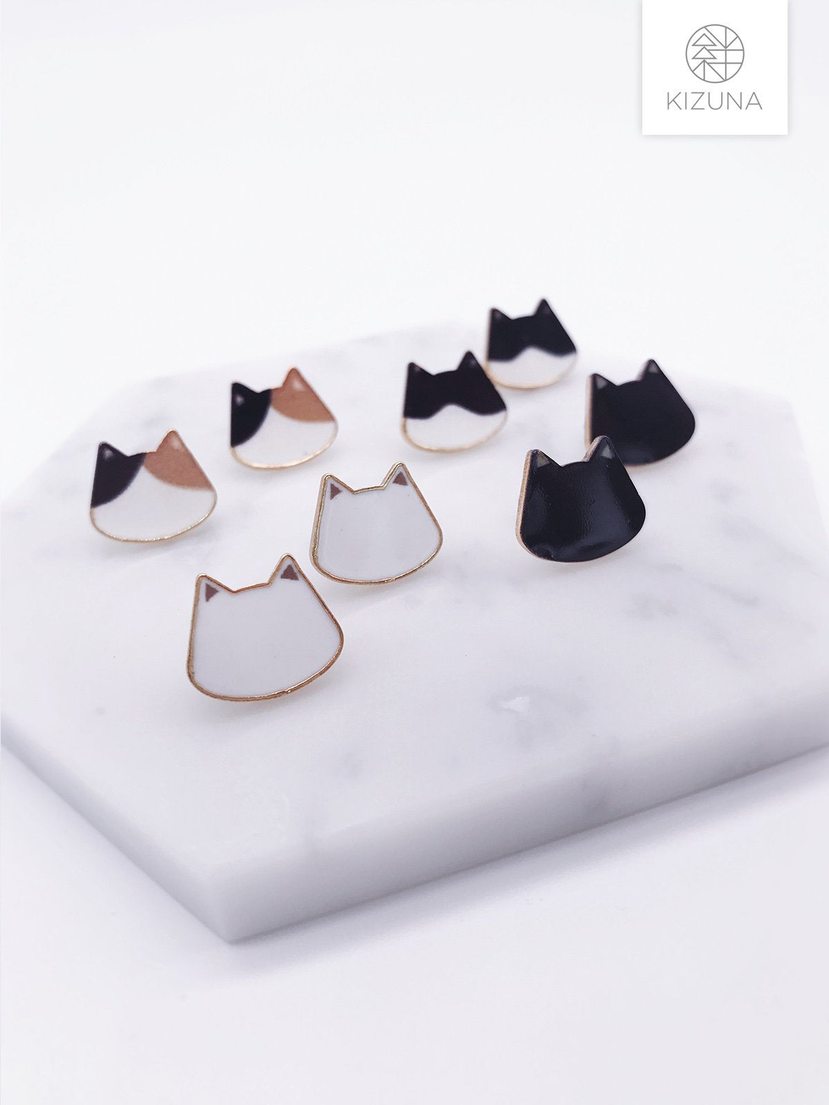 Cat Stud Earrings for Cat lovers (4 styles)