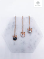 Load image into Gallery viewer, Sailor Moon Luna &amp; Artemis Necklace (3 Colors)
