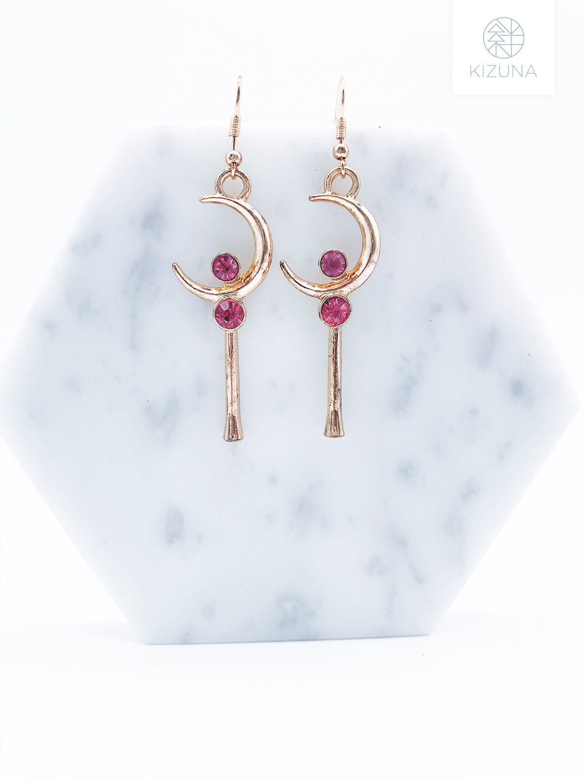 Sailor Moon Crystal Moon Earrings (2 Colors)