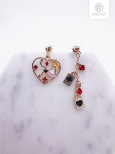 Alice in wonderland Mix & Match Earrings (Alice version)