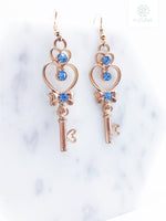 Load image into Gallery viewer, Sailor Moon Crystal Keylock Earrings (2 Colors)
