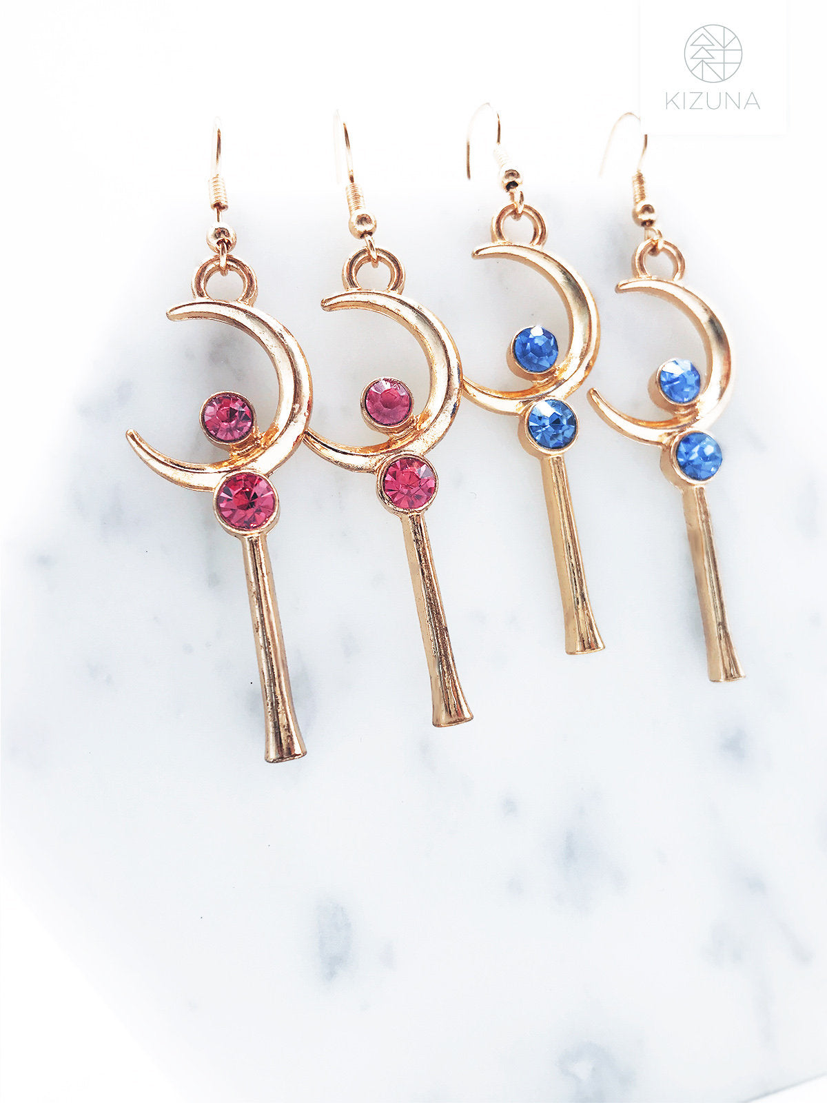 Sailor Moon Crystal Moon Earrings (2 Colors)