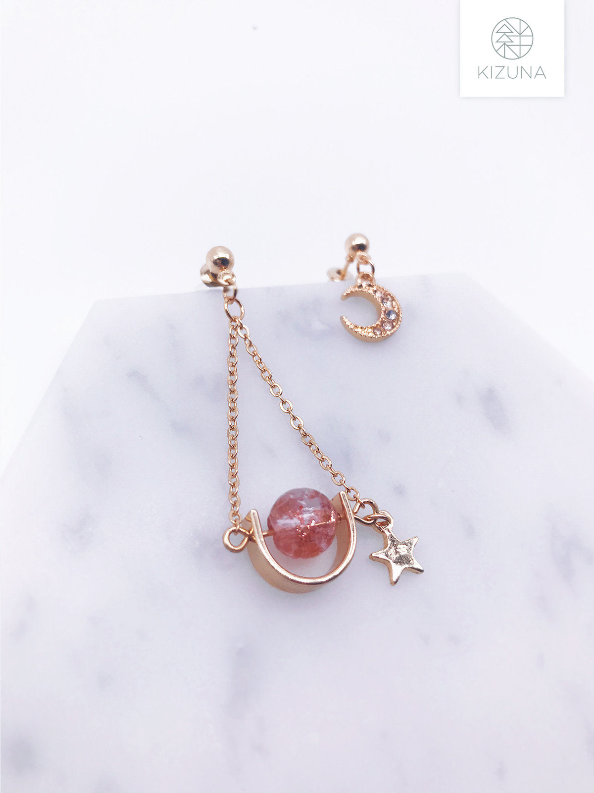 Rotatable Saturn Earring (3 Colors)