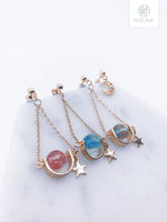 Load image into Gallery viewer, Rotatable Saturn Earring (3 Colors)
