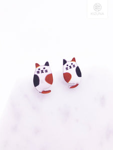 Cute Cat Stud Earrings (3 colors)