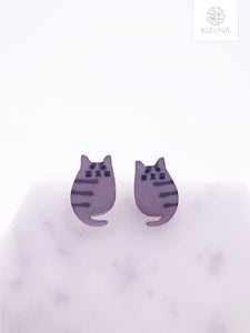 Cute Cat Stud Earrings (3 colors)