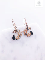 Load image into Gallery viewer, Space Cat Dangling Earrings (2 Colors)
