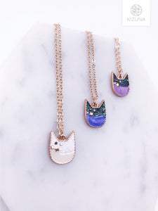 Galaxy Cat Necklace (3 Colors)